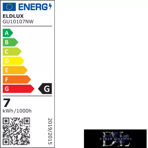 ELDLUX LED-Glühbirne GU10 7 W 665 lm 4000 K