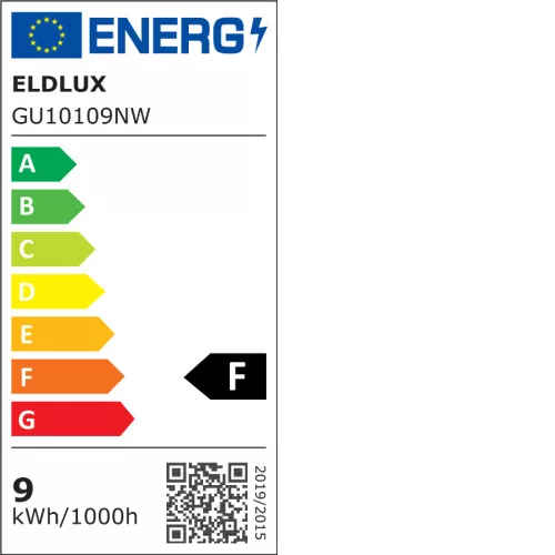 ELDLUX LED-Glühbirne GU10 9 W 765 lm 4000 K