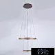 ELDLUX RINGS Kristallglas-Pendelleuchte Chrom 31W 4000K