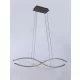 ELDLUX MEMPHIS Kristallglas-Pendelleuchte Chrom 27W 4000K