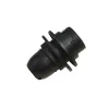 ELDLUX K314B E14-Fassung mit 2 Ringen, schwarz