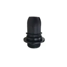 ELDLUX K314C E14-Fassung mit Ring, schwarz
