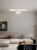 UNIVERSO Pendelleuchte 50 W 4000 lm 3000 K IP20 Weiß D450x1200 mm