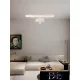 UNIVERSO Pendelleuchte 50 W 4000 lm 3000 K IP20 Weiß D450x1200 mm