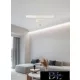 UNIVERSO Pendelleuchte 50 W 4000 lm 6500 K IP20 Weiß D450x1200 mm