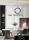 UNIVERSO Pendelleuchte 80 W 6400 lm 4000 K IP20 schwarz 730 mm