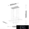 UNIVERSO Pendelleuchte 98 W 7840 lm 4000 K IP20 1000 x 250 x 1500 mm weiß