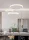 UNIVERSO Pendelleuchte 60 W 4800 lm 4000 K IP20 weiß 630+490+380 mm