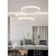 UNIVERSO Pendelleuchte 60 W 4800 lm 4000 K IP20 weiß 630+490+380 mm