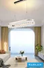 UNIVERSO Kristallglas-Kronleuchter 50 W 4000 lm CCT Roségold 800 x 300 x 1500 mm