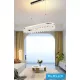 UNIVERSO Kristallglas-Kronleuchter 50 W 4000 lm CCT Roségold 800 x 300 x 1500 mm
