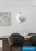 UNIVERSO Pendelleuchte 1xE27 Max. 60 W IP20 Weiß D350x1200 mm