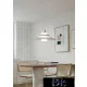 UNIVERSO Pendelleuchte 1xE27 IP20 D400x1380mm weiß