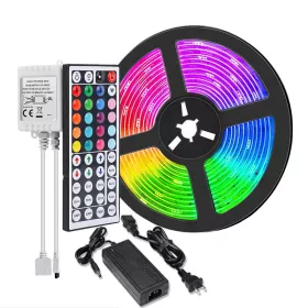 ELDLUX 12V RGB LED-Streifen-Set 5050-60D 5M