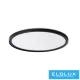 UNIVERSO Deckenleuchte 45 W 4950 lm CCT.Kap Ra90 120° D600x24 mm IP20 Schwarz