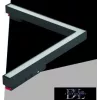 UNIVERSO Magnetisch an Schienen montierbare L-förmige lineare Leuchte DC:48V 24W 1800LM 4000K RA90 IP20 312x282mm Schwarz