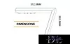 UNIVERSO Magnetisch an Schienen montierbare L-förmige lineare Leuchte DC:48V 24W 1800LM 4000K RA90 IP20 312x282mm Schwarz