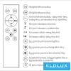 MODEE Mennyezeti LED Lámpa A-C204 2x48W 3CCT 510x510x75mm + rem. (9120 lumen)