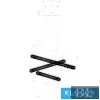 ELDLUX ELDAMARILL Kristallglas-Pendelleuchte D800 488W CCT