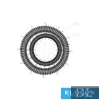 ELDLUX ELDAMARILL Kristallglas-Pendelleuchte D600 264W CCT