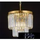 ELDLUX ELDICICLE Kristallglas-Kronleuchter E14×3 D300x334mm gold