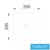 ELDLUX ELDALIZ Kristallglas-Deckenleuchte L200 E14