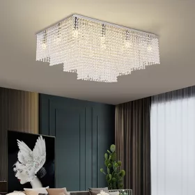 ELDLUX ELDALIZ Kristallglas-Deckenleuchte L600 E14×16
