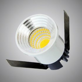   UNIVERSO Mini-Spotleuchte 3 W 3000 K 300 lm 30° IP20 ∅35×47 mm silber