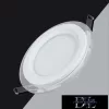 UNIVERSO Rundes LED-Einbaupanel 9 W 780 lm CCT IP20 Weiß