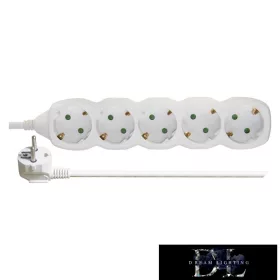   EMOS Steckdosenleiste (Verlängerungskabel) 5 Steckdosen 1,5 m 1,5 mm²