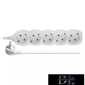   EMOS Steckdosenleiste (Verlängerungskabel) 5 Steckdosen 5 m 1,5 mm²