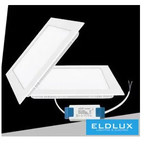   UNIVERSO Quadratische LED-Einbauleuchte 6 W 480 lm CCT/Kap. 120° IP20 Weiß 120 x 120 mm Ausschnitt: 105 x 105 mm 3 Jahre