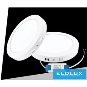   UNIVERSO Rundes LED-Außenpanel 6 W 480 lm CCT/Kap. 120° IP20 Weiß D120x34mm 3 Jahre