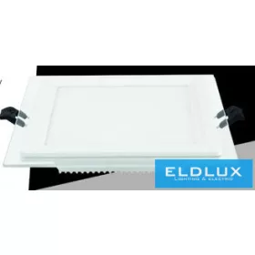  UNIVERSO Quadratisches LED-Einbaupanel 12 W 1100 lm CCT/Kap. 120° IP20 Weiß 120 × 120 mm Ausschnitt: 94 × 94 mm