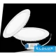 UNIVERSO Rundes LED-Einbau-Panel 12 W 1200 lm CCT/Kap. 120° IP20 Weiß D175 mm Ausschnitt: D155 mm 3 Jahre
