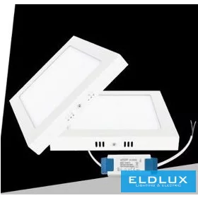  UNIVERSO Quadratisches LED-Wandpaneel 12 W 1200 lm CCT/Kap. 120° IP20 Weiß 170 x 170 x 35 mm 3 Jahre