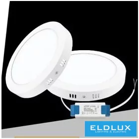   UNIVERSO Rundes LED-Wandpaneel 12 W 1200 lm CCT/Kap. 120° IP20 Weiß D170x35 mm 3 Jahre