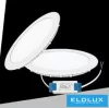 UNIVERSO LED-Einbauleuchte, rund, 18 W, 1800 lm, CCT/Kap. 120°, IP20, weiß, D225 mm Ausschnitt: D205 mm, 3 Jahre