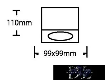 UNIVERSO Spotleuchte IP20 Weiß 1xGU10