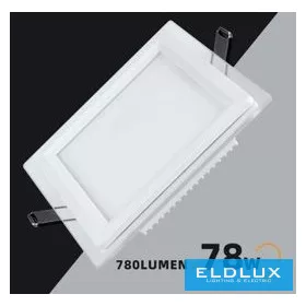   UNIVERSO Quadratische LED-Einbauleuchte 9 W 780 lm CCT/Kap. 120° IP20 Weiß 120 x 120 mm Ausschnitt: 95 x 95 mm