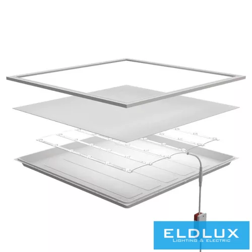 Philips Panel-Leuchte mit Hintergrundbeleuchtung und PHILIPS-Transformator 40 W 4400 lm 5700 K IP20 5 Jahre 60 x 60 cm