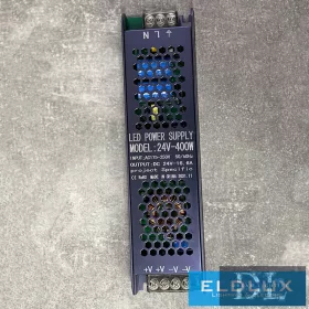   ELDLUX Transformator DC: 24 V, max. 400 W/16,66 A, IP20, 245 × 63 × 29 mm