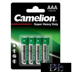 CAMELION SUPER HEAVY DUTY Zinkchlorid-Batterie R03/AAA-BP4