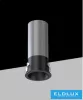 UNIVERSO Mini-Strahler 3 W 145 lm 6500 K IP20 Schwarz D25x57 mm Ausschnitt: D20 mm