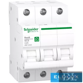Schneider-Leistungsschalter 3P 25A Typ C 400V AC Resi9 F