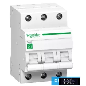 Schneider-Leistungsschalter 3P 40A Typ C 400V AC Resi9 F
