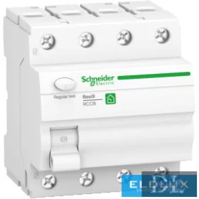    Schneider Leistungsschalter (FI-Relais) analog 4P 25A 30mA Typ A 6kA Resi9 R 