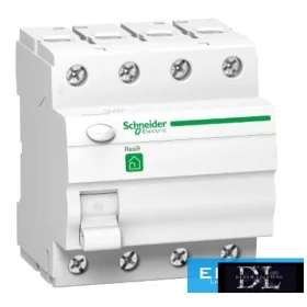   Schneider Leistungsschalter (Fi-Relais) analog 4P 63A 30mA AC Typ 6kA Resi9 R