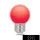 TELFORCEONE Forever Light LED-Glühbirne E27 G45 2 W 230 V rot 5 Stück/Karton