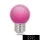 TELFORCEONE Forever Light LED-Glühbirne E27 G45 2 W 230 V rosa 5 Stück/Karton